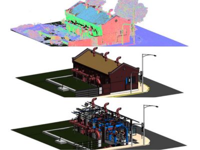 Point Cloud to BIM Modeling